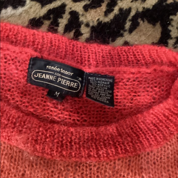 Jeanne Pierre grafiic mohair vintage sweater - Picture 5 of 7